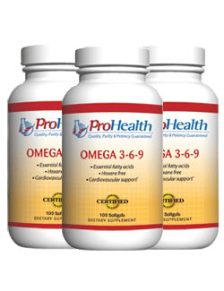 Omega 3-6-9, 100 softgels (3 pack - � 15,00 p.s.t.)